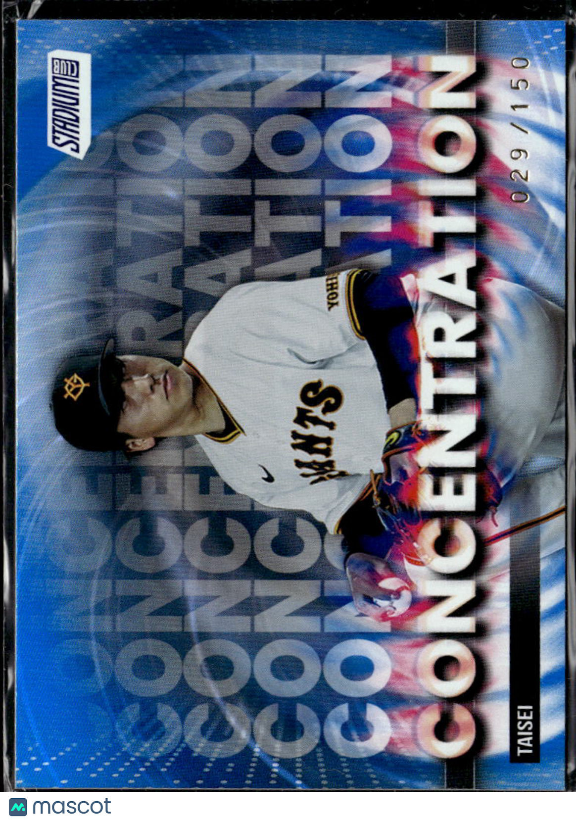 Taisei Taisei Ota 2025 Topps Stadium Club NPB Blue /150 Yomiuri Giants