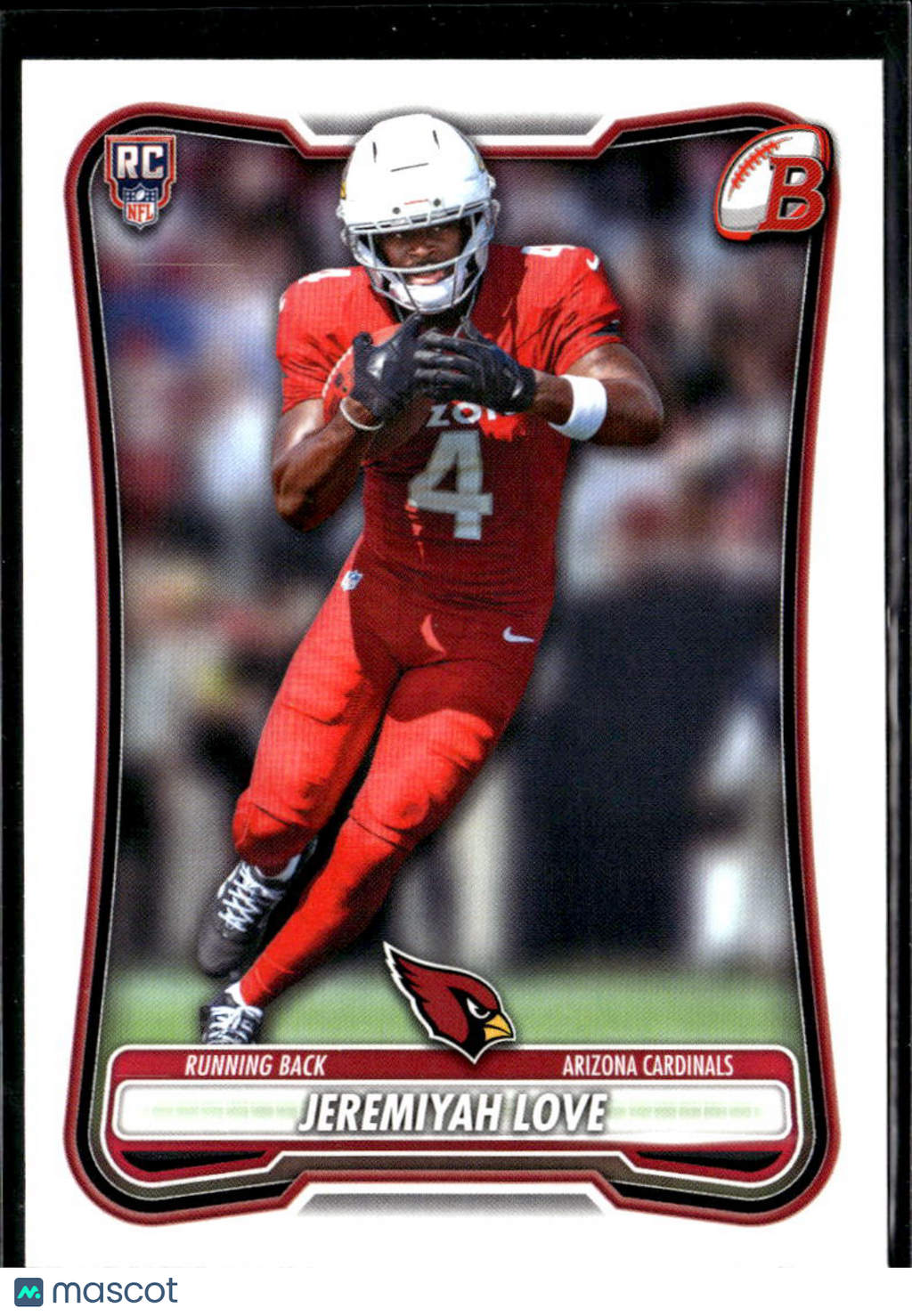 Jeremiyah Love 2026 Bowman Rookie RC Arizona Cardinals
