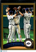 Milwaukee Brewers 2011 Topps Gold Team Card 143/2011