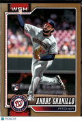 Andre Granillo 2026 Topps Series Two RC Gold /2026 Washington Nationals
