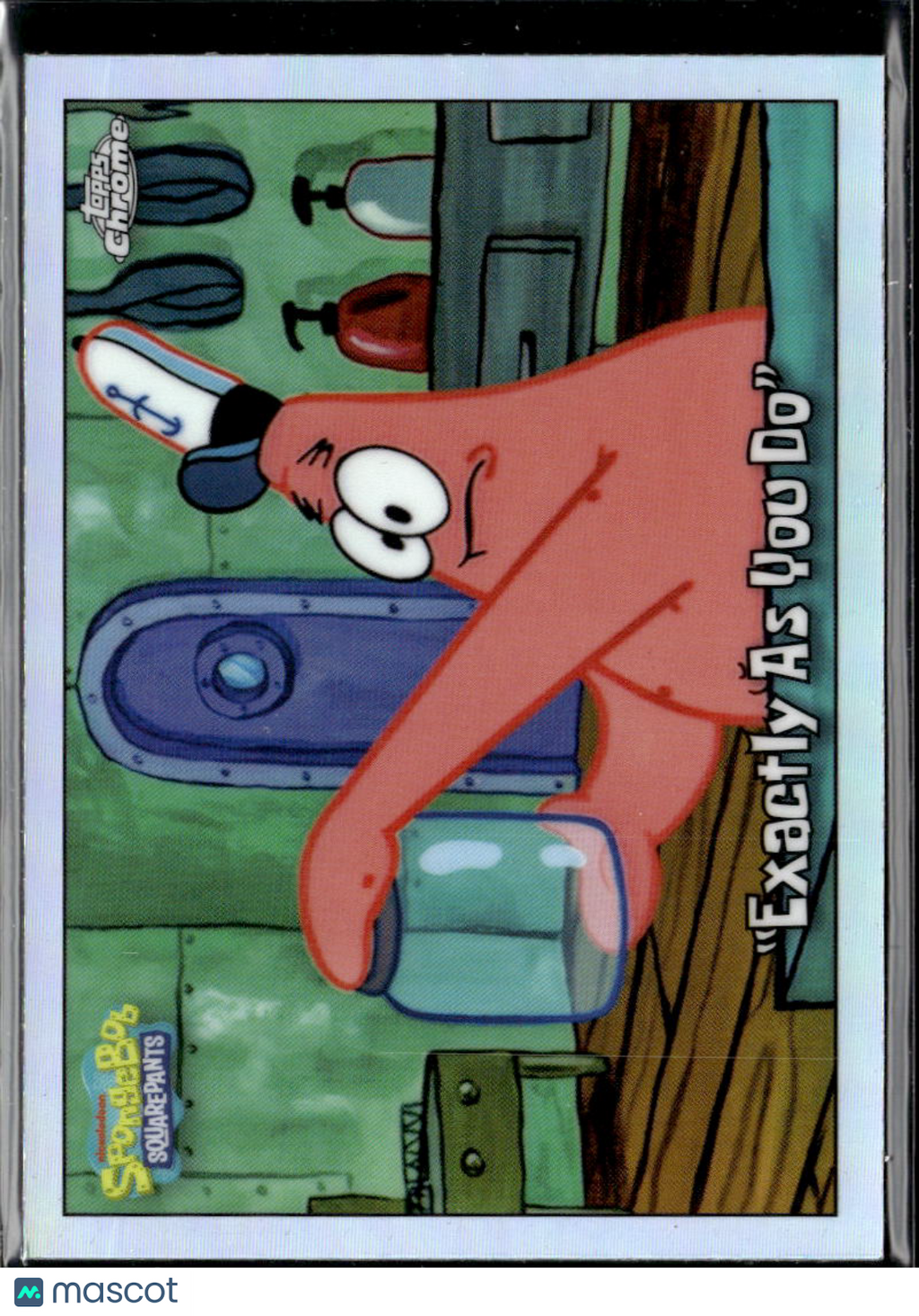 Exactly as You Do 2025 Topps Chrome SpongeBob SquarePants Refractor #194
