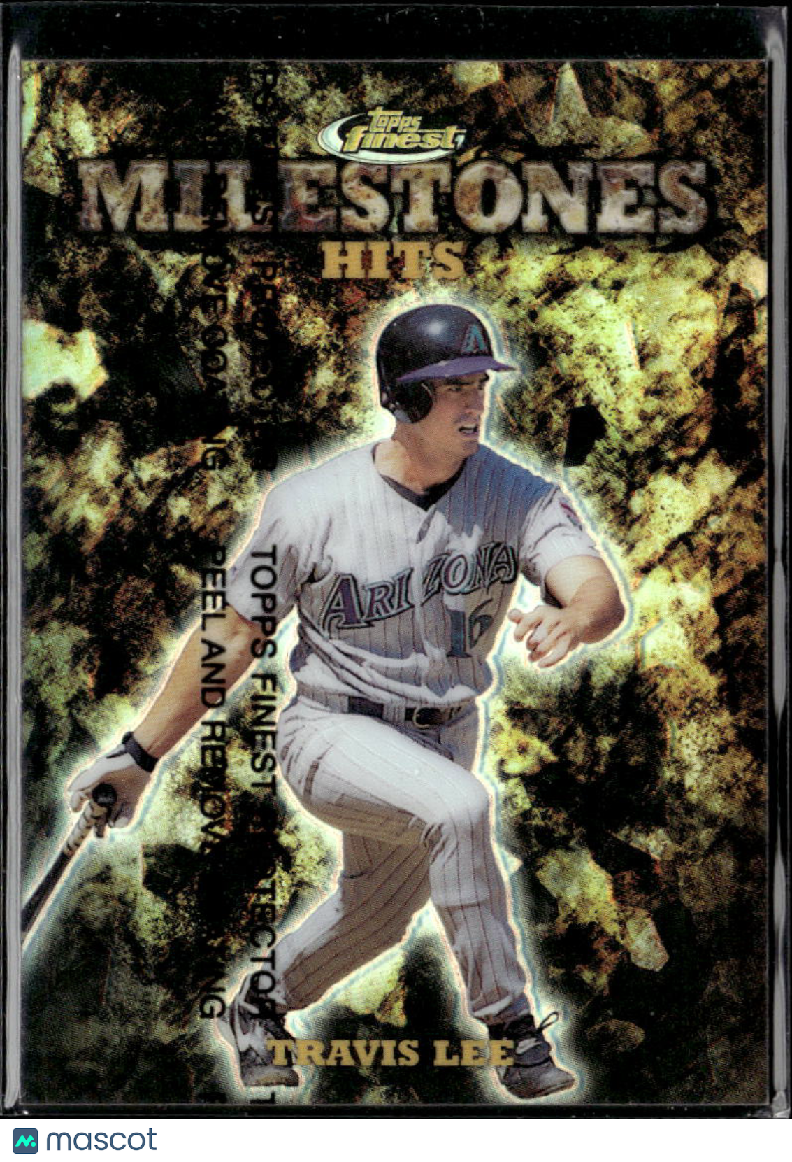Travis Lee 2003 Topps Finest Milestones Refractor 1904/3000 Arizona Diamondbacks