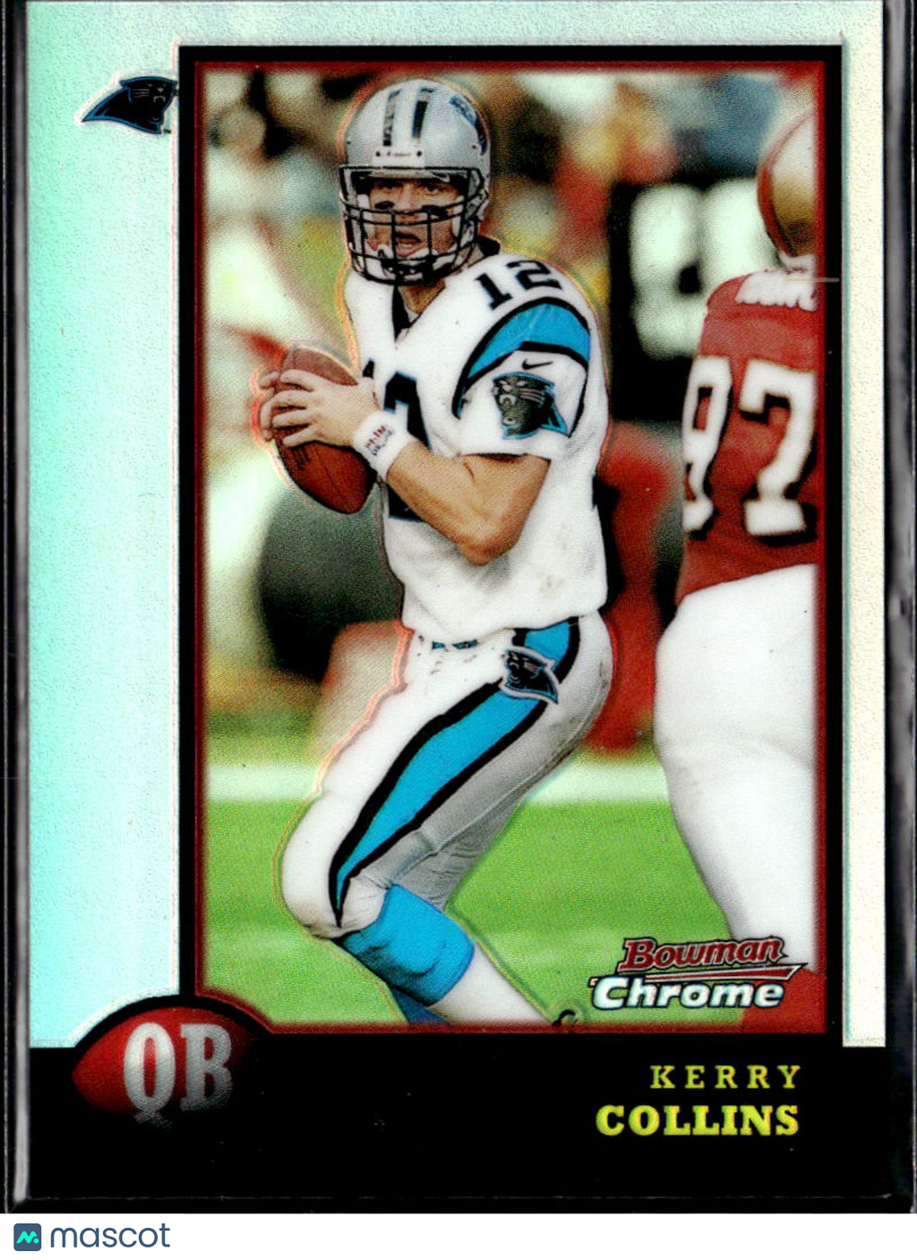 Kerry Collins 1998 Bowman Chrome Refractor Carolina Panthers