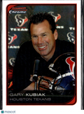 Gary Kubiak 2006 Bowman Chrome Refractor Houston Texans
