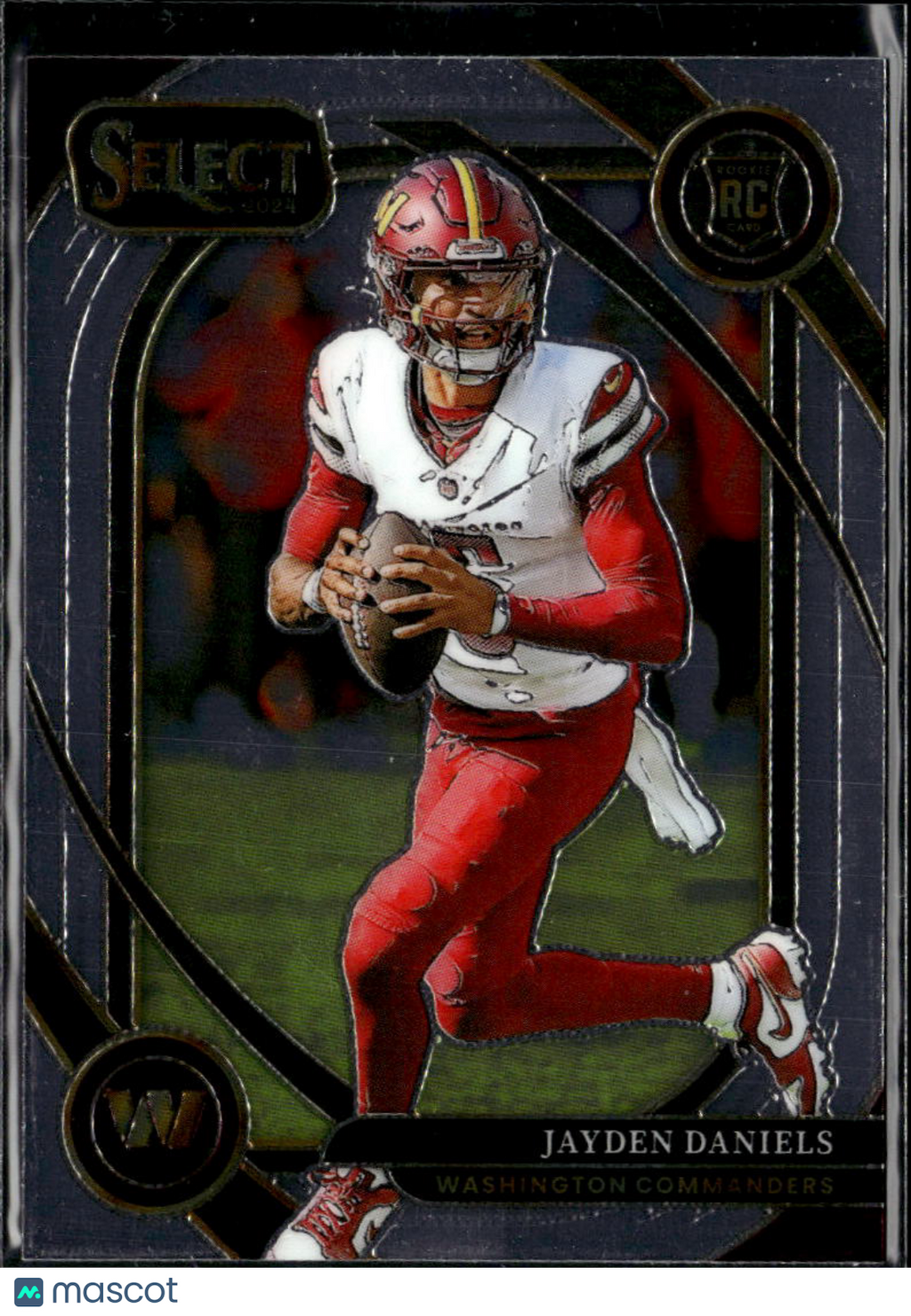 Jayden Daniels 2024 Select Club Level RC Washington Commanders