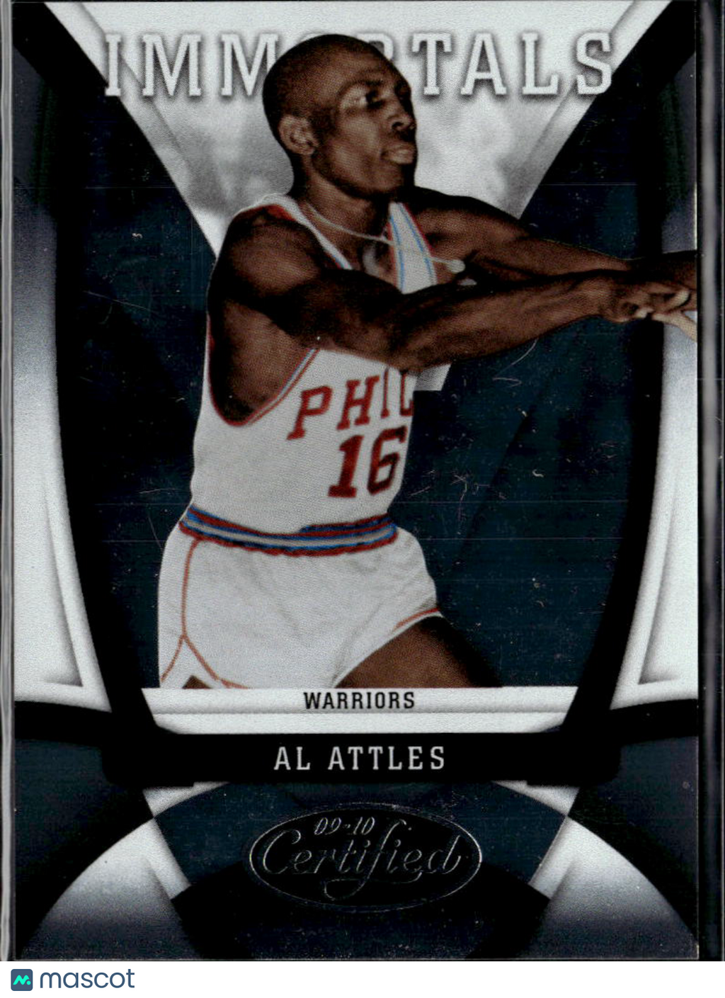 Al Attles 2010 Certified Immortals 104/500 Philadelphia Warriors
