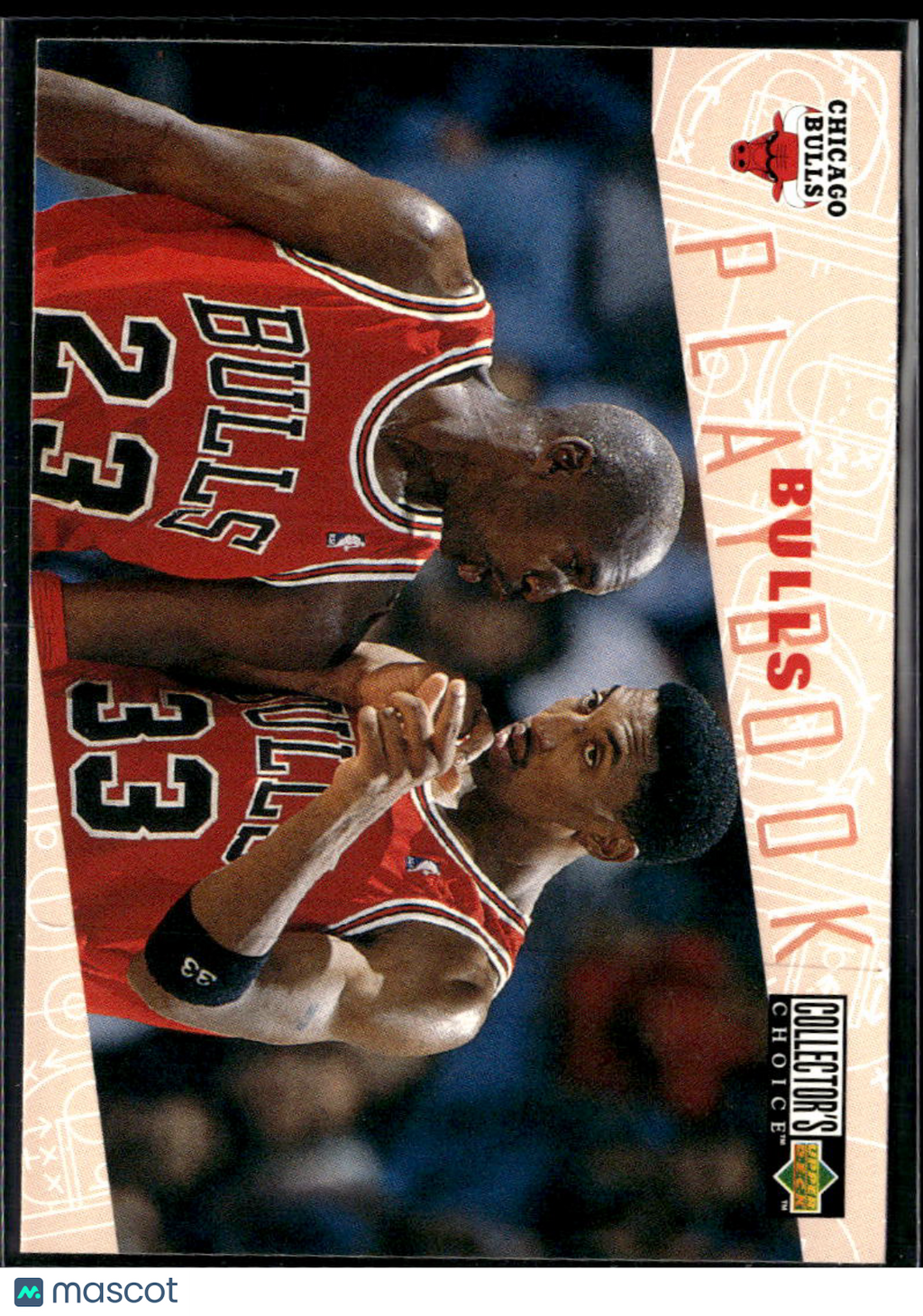 Michael Jordan Scottie Pippen 1996 Upper Deck Collector's Choice Chicago Bulls