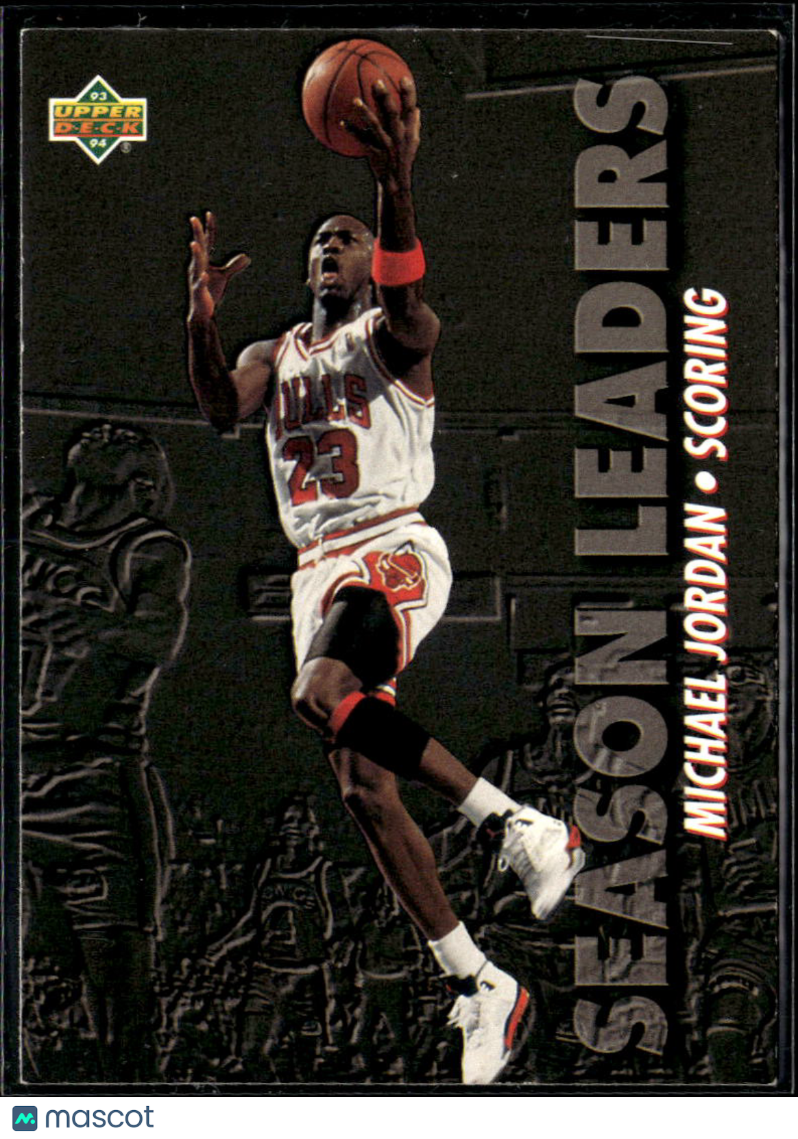 Michael Jordan 1993 Upper Deck #166 Chicago Bulls