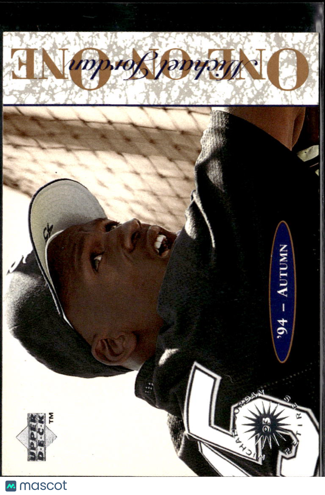 Michael Jordan 1995 Upper Deck One on One Chicago White Sox