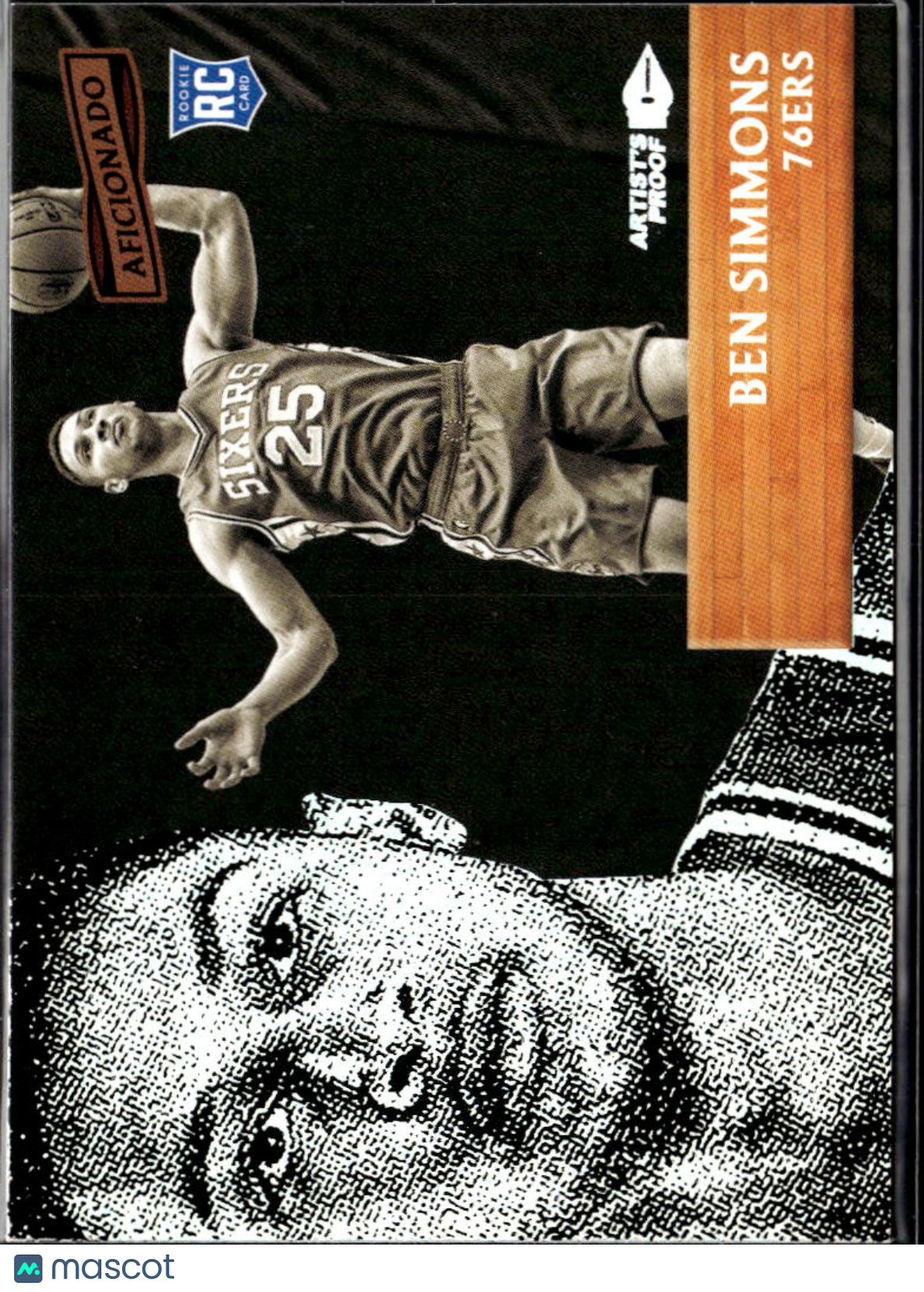 Ben Simmons 2016-17 Panini Aficionado Rookie Artist's Proof Philadelphia 76ers