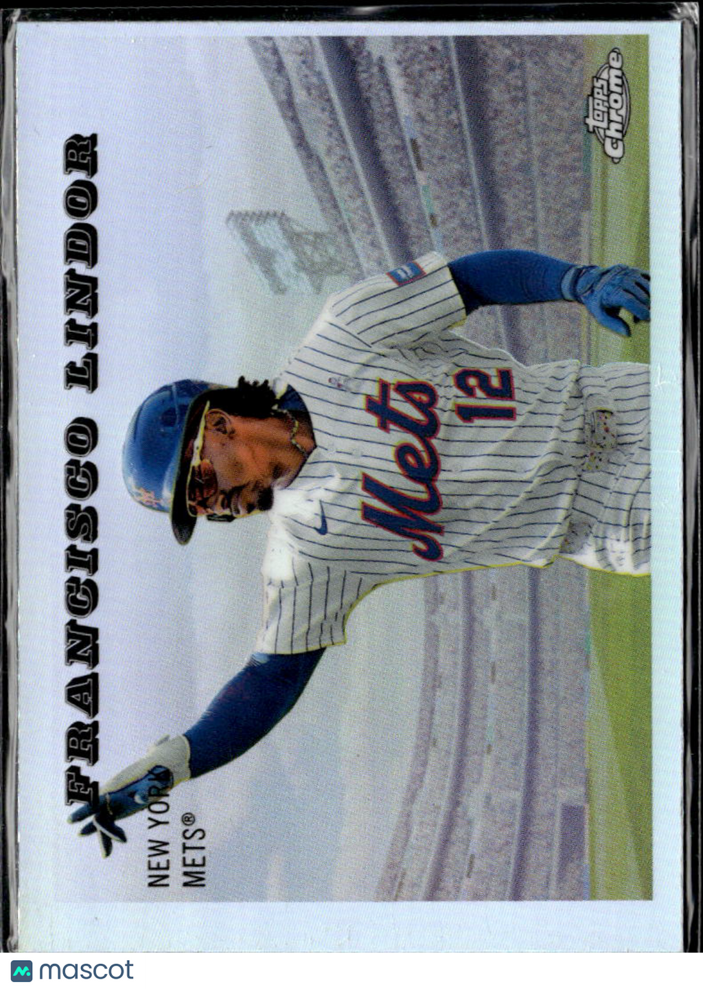Francisco Lindor 2025 Topps Chrome 1955 Rails and Sails New York Mets
