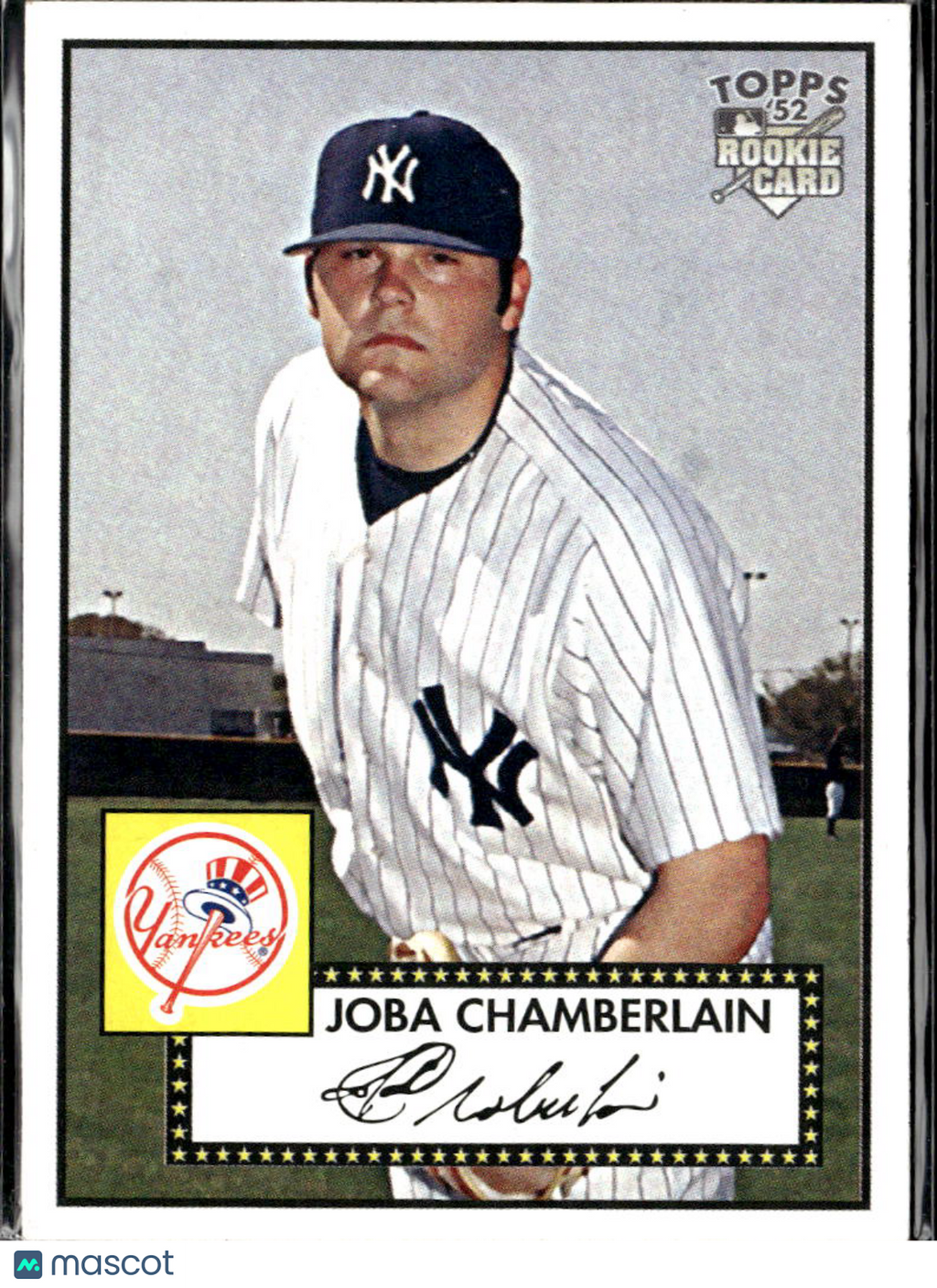 Joba Chamberlain 2007 Topps '52 Rookie RC New York Yankees