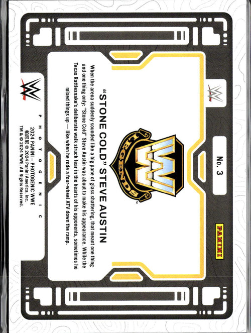 "Stone Cold" Steve Austin 2024 Panini Photogenic WWE #3