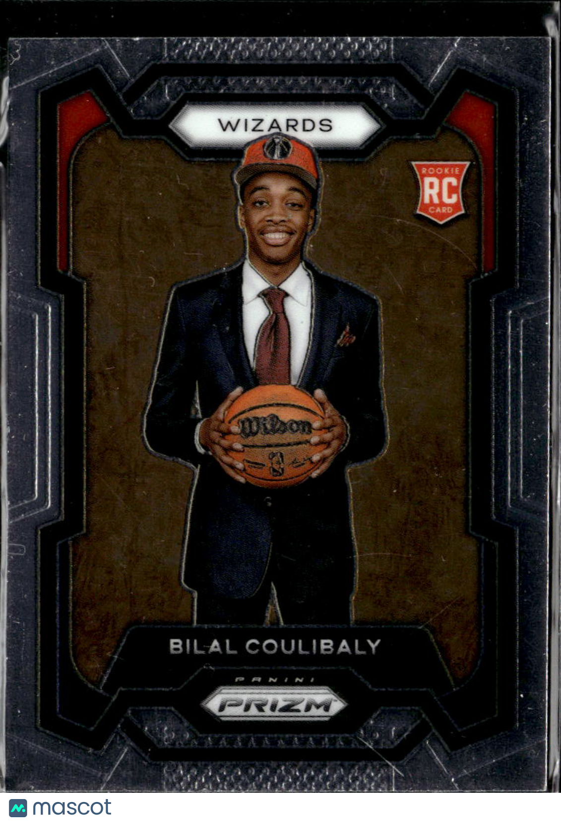 Bilal Coulibaly 2023 Panini Prizm Variation Rookie RC Washington Wizards