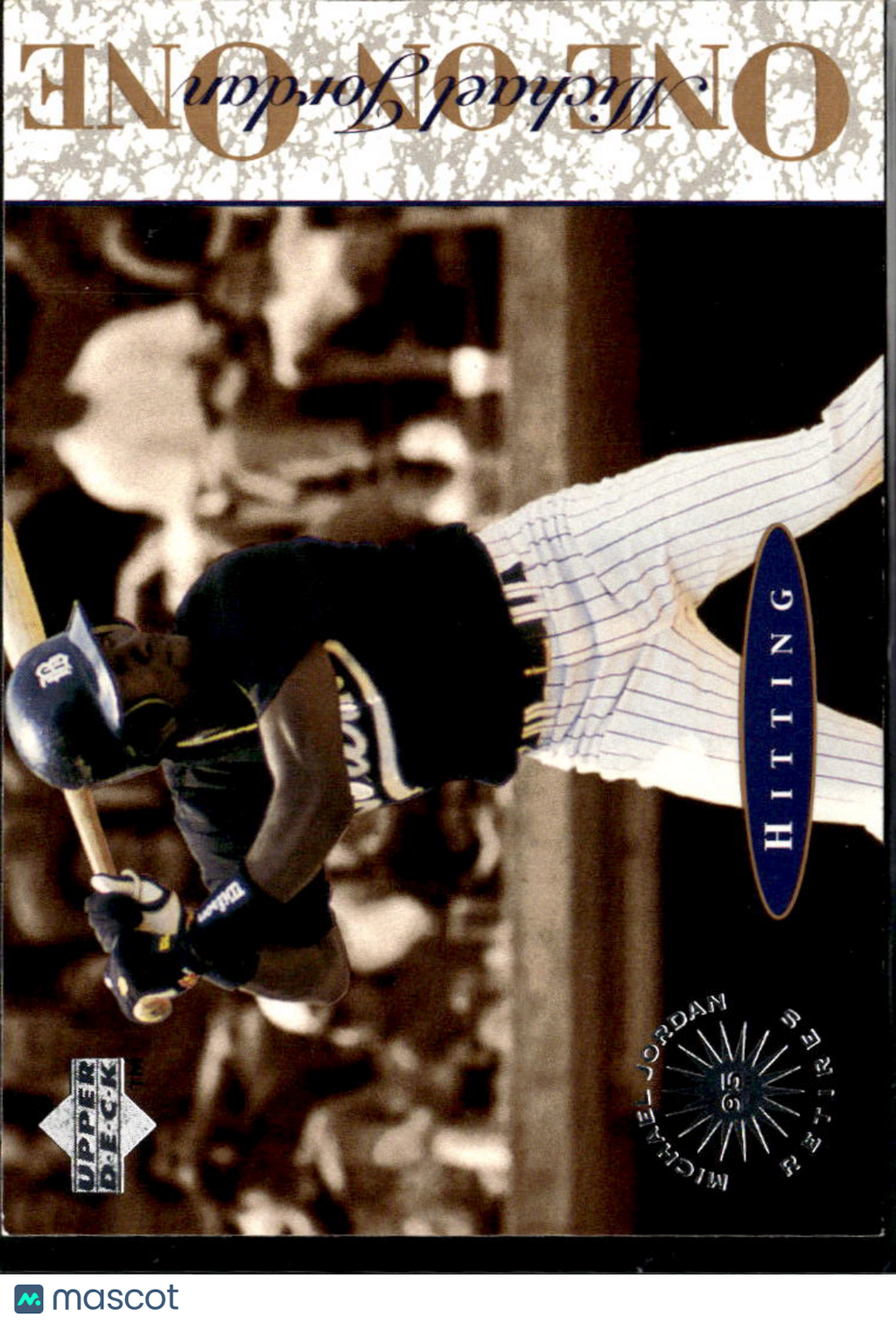 Michael Jordan 1995 Upper Deck He's Back One On One Chicago White Sox