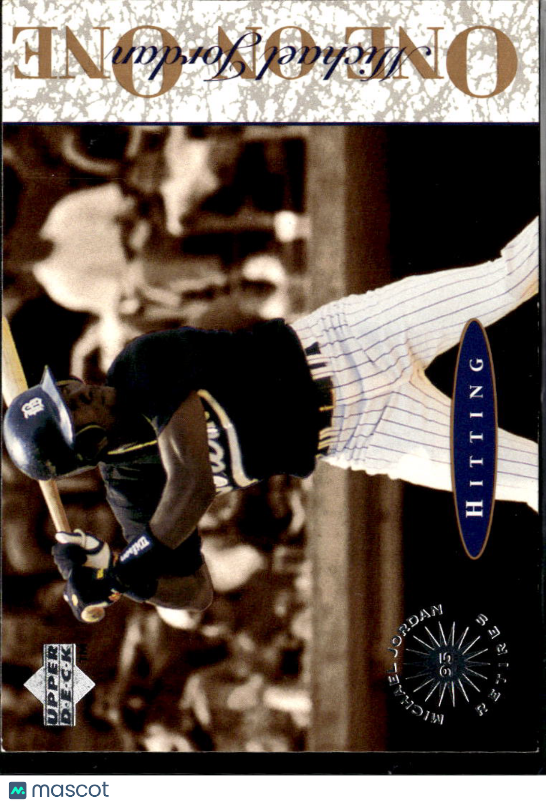 Michael Jordan 1995 Upper Deck He's Back One On One Chicago White Sox