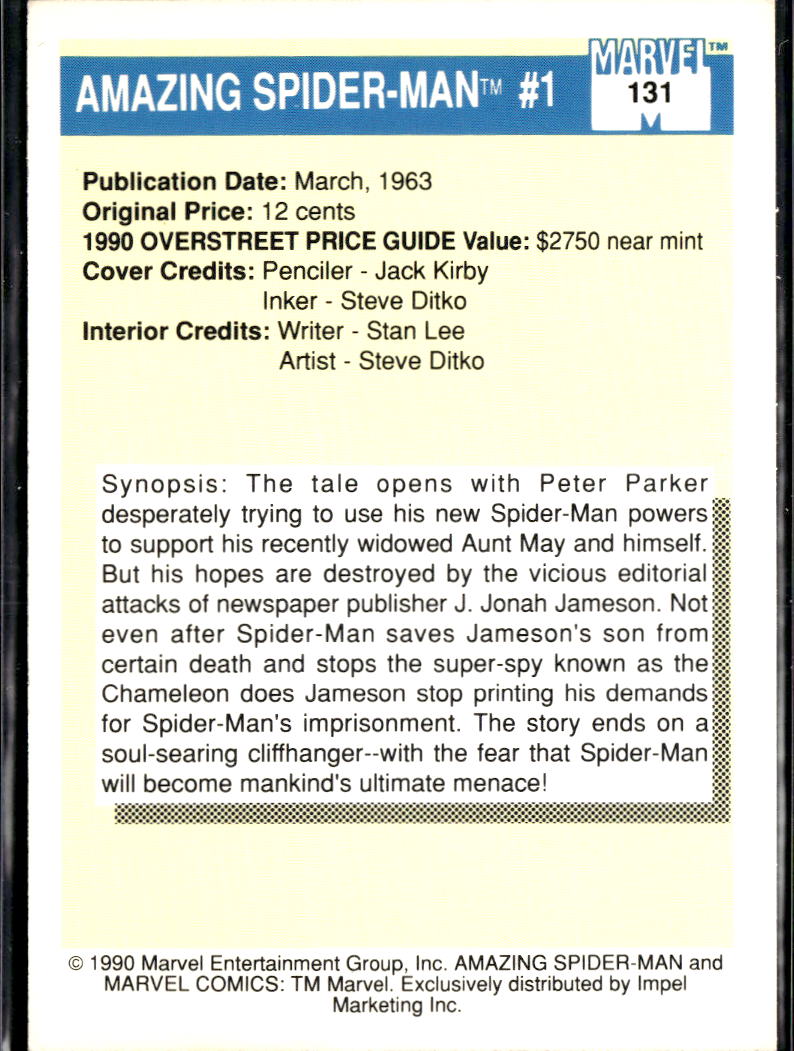 Amazing Spider-Man 1990 Marvel Comics #131