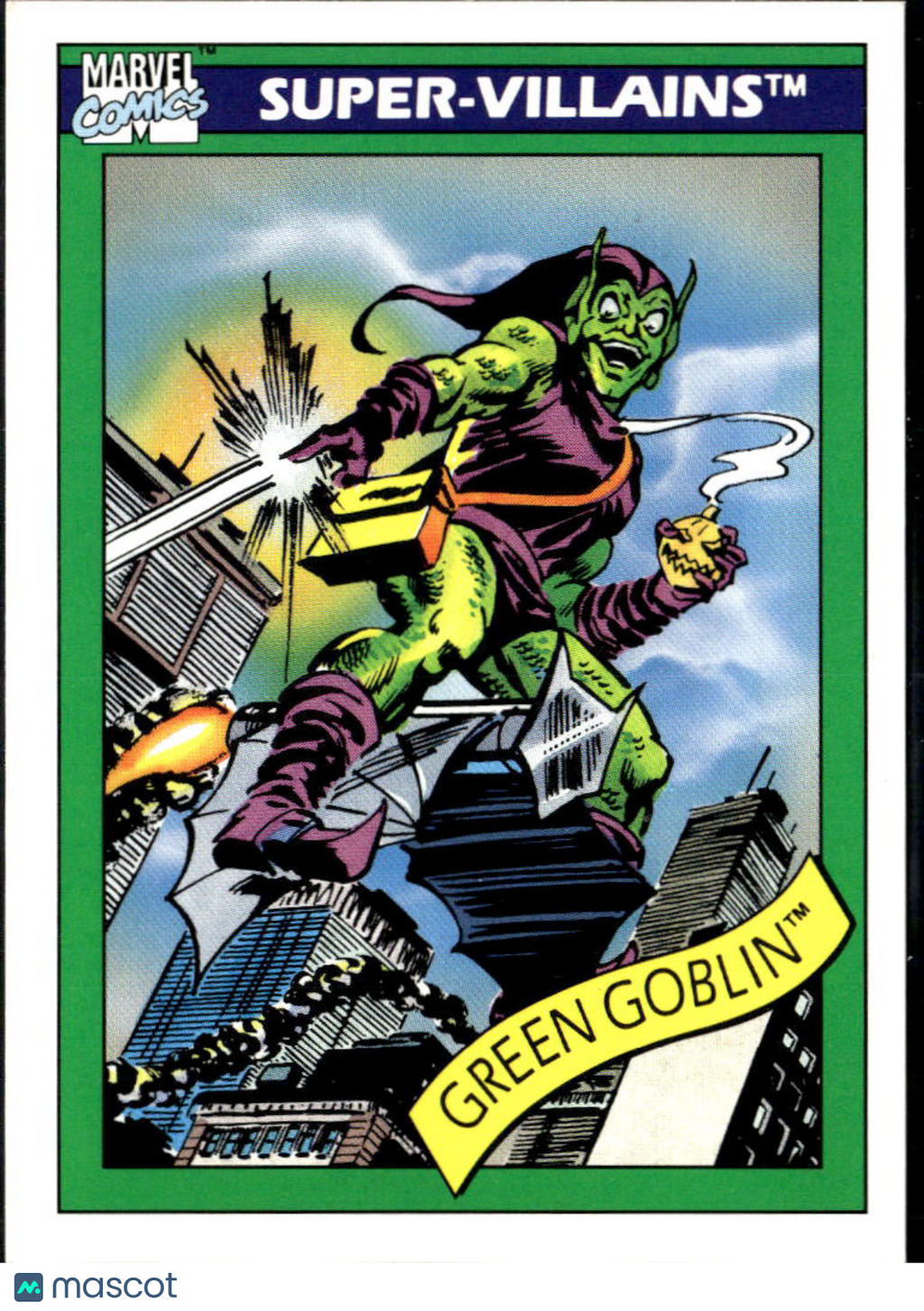Green Goblin 1990 Marvel Comics Marvel Universe #74