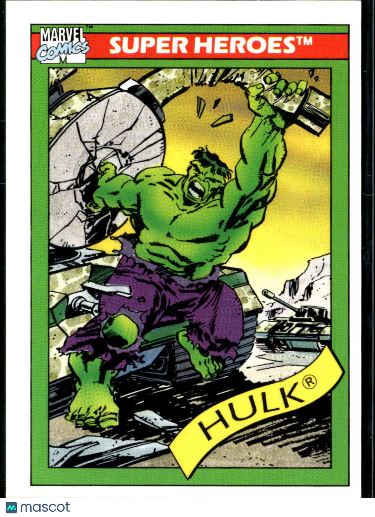 Hulk 1990 Marvel Universe Impel #3