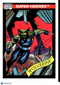Wolverine 1990 Marvel Comics Super Heroes Series 1 #37