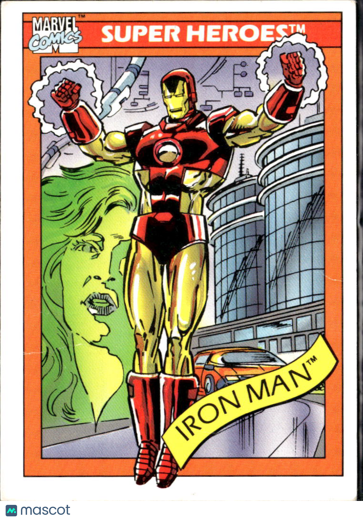Iron Man 1990 Marvel Comics Super Heroes Impel #42