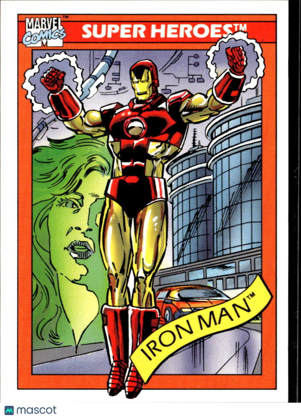 Iron Man 1990 Marvel Comics Super Heroes Impel #42