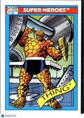 Thing 1990 Impel Marvel Universe #6