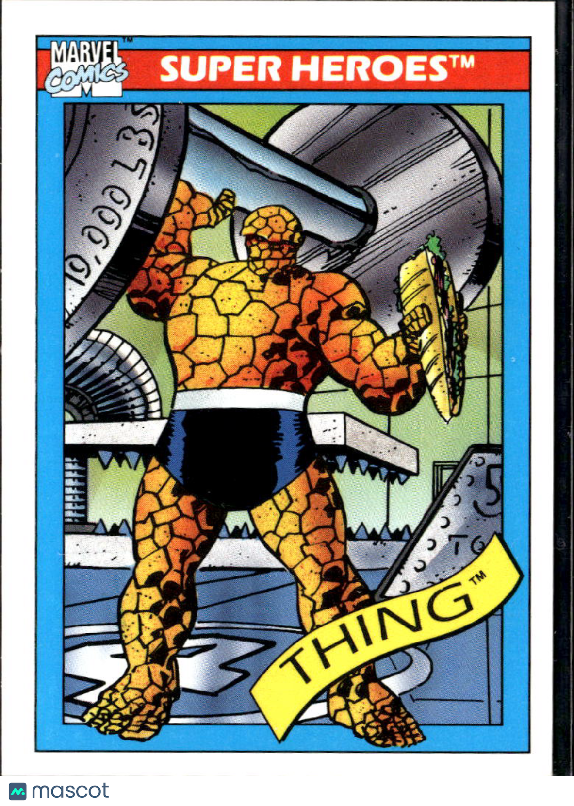 Thing 1990 Impel Marvel Universe #6