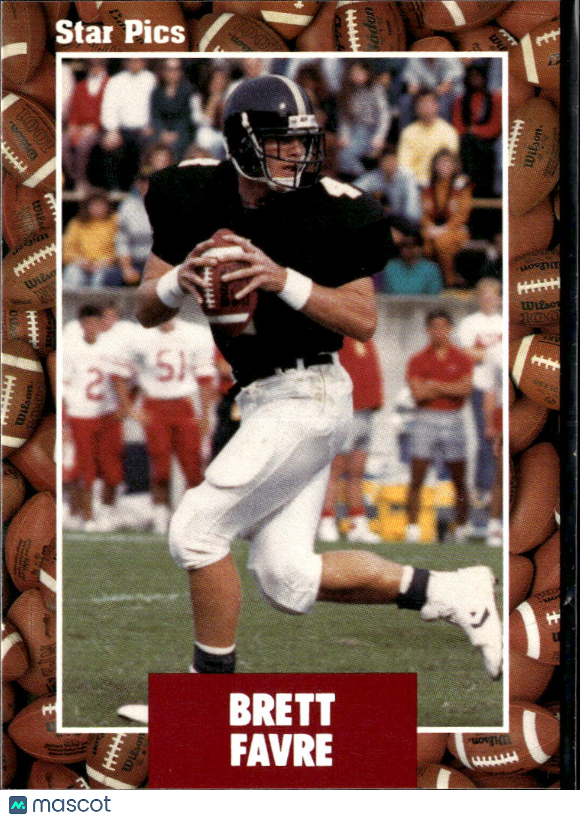 Brett Favre 1991 Star Pics Rookie RC Packers Southern Miss Golden Eagles