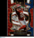 Brashard Smith 2025 Select RC Tricolor Prizm /399 Kansas City Chiefs