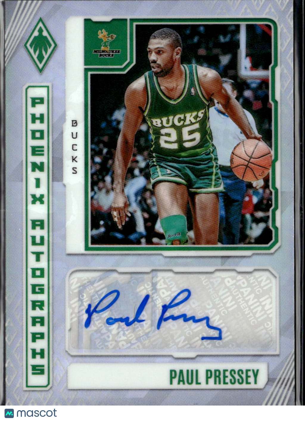 Paul Pressey 2023-24 Phoenix Auto Autograph Milwaukee Bucks