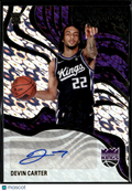 Devin Carter 2024-25 Revolution Auto Autograph RC Sacramento Kings