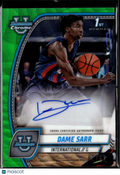 Dame Sarr 2024 Bowman Chrome 1st Auto Autograph RC International 82/85