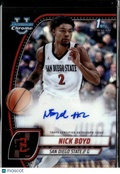 Nick Boyd 2024 Bowman Chrome 1st Auto Autograph San Diego State Aztecs