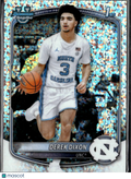Derek Dixon 2025 Bowman Chrome 1st Mini Diamond RC North Carolina Tar Heels