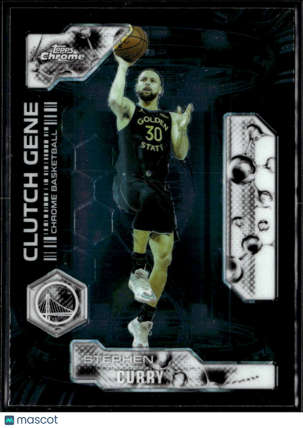 Stephen Curry 2026 Topps Chrome Clutch Gene Golden State Warriors