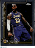 LeBron James 2026 Topps Chrome Card #1 Los Angeles Lakers