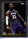 LeBron James 2026 Topps Chrome Card #1 Los Angeles Lakers