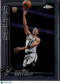 Carter Bryant 2026 Topps Chrome Rookie RC San Antonio Spurs