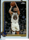 Stephen Curry 2026 Topps Chrome Refractor Golden State Warriors