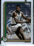 Bill Russell 2026 Topps Chrome Refractor Boston Celtics