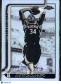Giannis Antetokounmpo 2026 Topps Chrome Negative Refractor Milwaukee Bucks