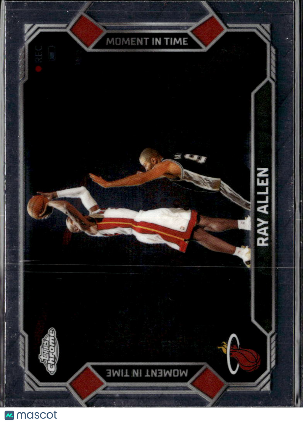 Ray Allen 2026 Topps Chrome Moment in Time Miami Heat
