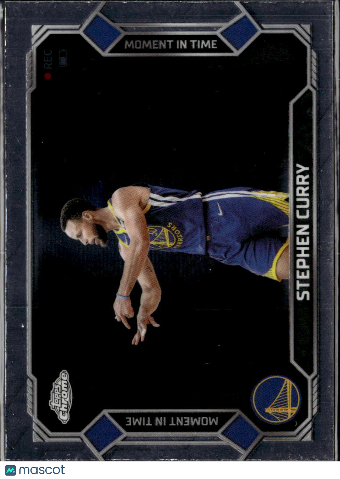 Stephen Curry 2026 Topps Chrome Moment in Time Golden State Warriors