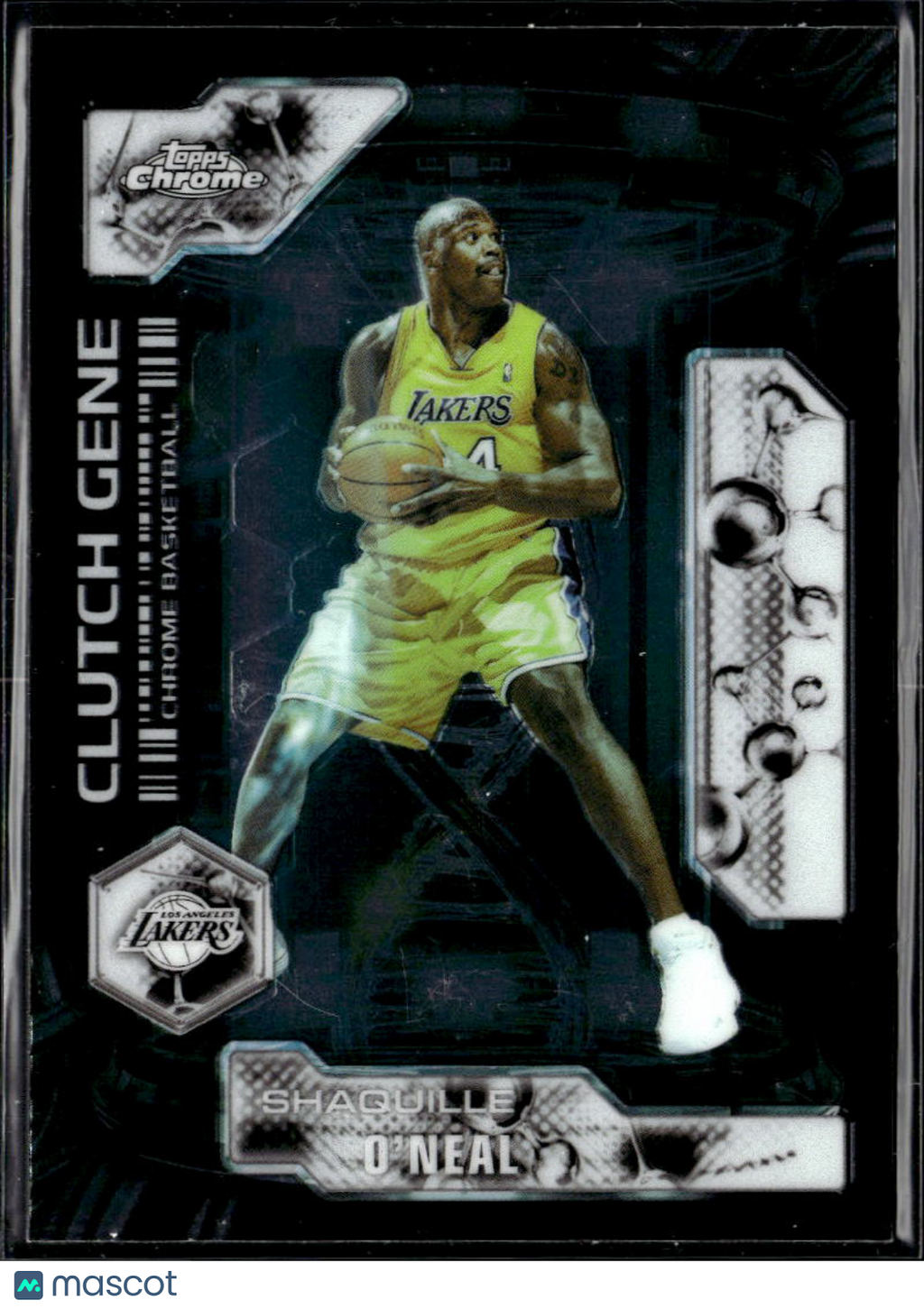 Shaquille O'Neal 2026 Topps Chrome Clutch Gene Los Angeles Lakers