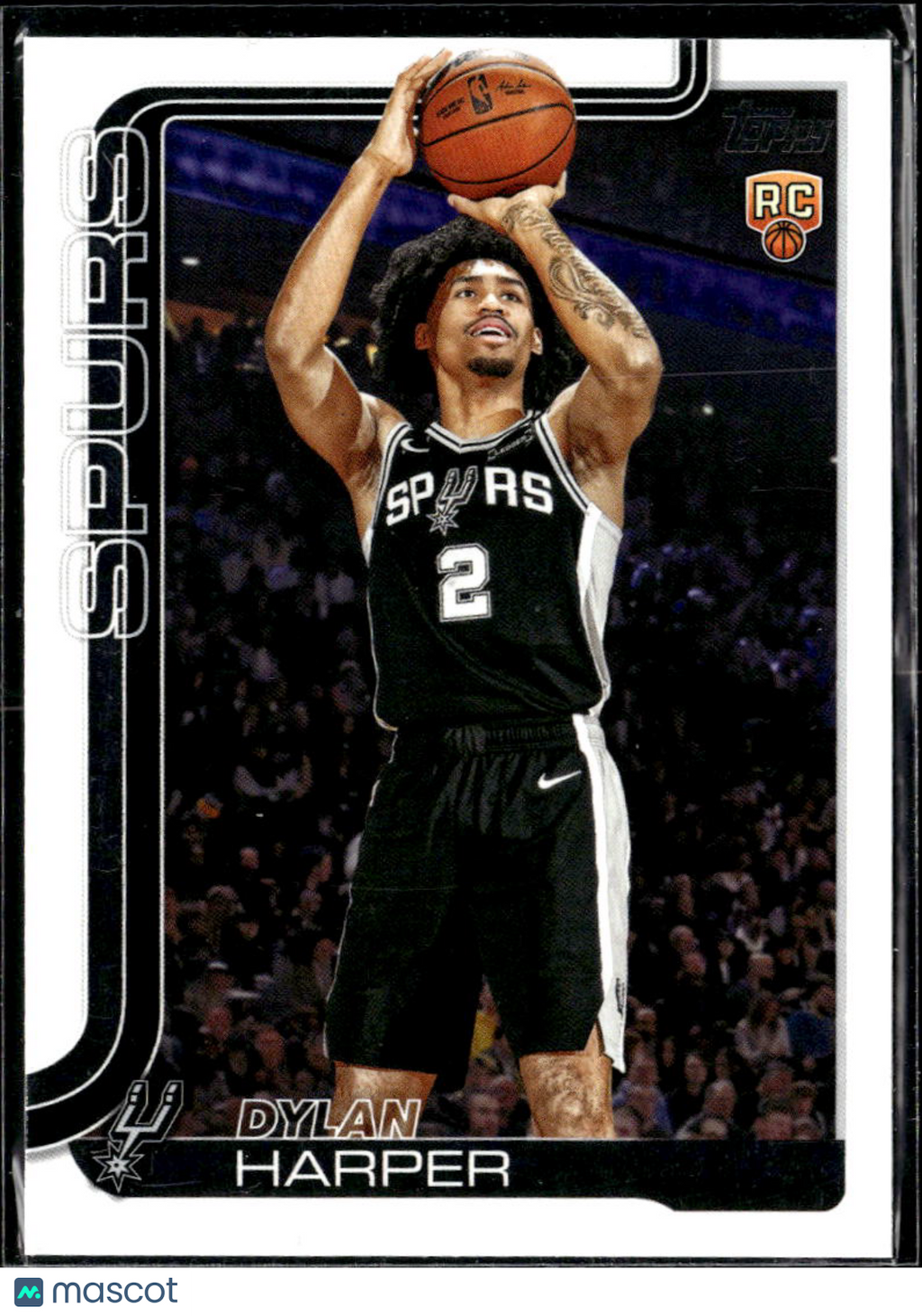 Dylan Harper 2025 Topps Flagship Rookie RC San Antonio Spurs