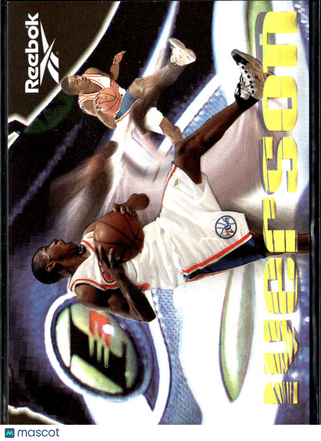 Allen Iverson 1997 SkyBox Premium Reebok The Answer Philadelphia 76ers