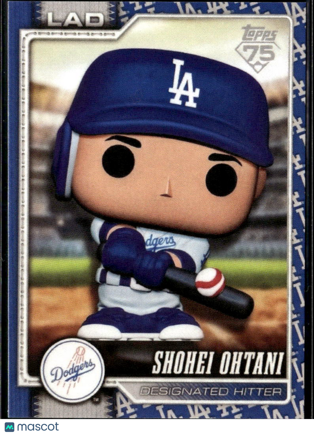 Shohei Ohtani 2026 Topps National Sports Team Logo SSP Funko Los Angeles Dodgers