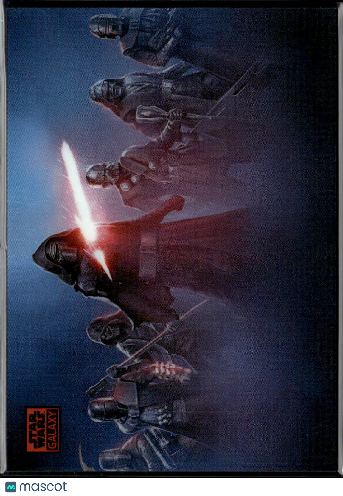 The Knights Of Ren 2026 Topps Star Wars Galaxy Orange Refractor 8/25 #11