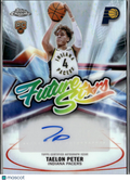 Taelon Peter 2026 Topps Chrome Update Auto Autograph Rookie RC Indiana Pacers